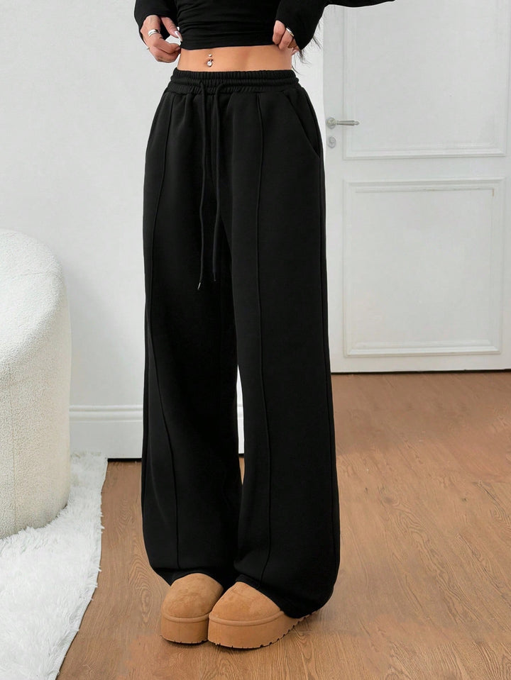 Pantaloni SHEIN, negru