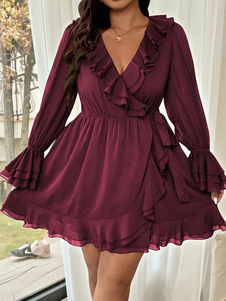 Rochie mini SHEIN, vișiniu