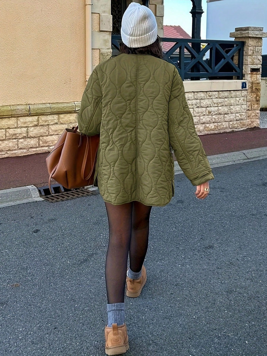 Geacă SHEIN, kaki