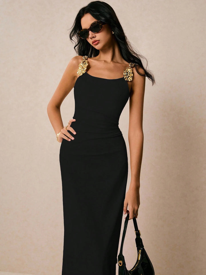 Rochie maxi SHEIN, negru
