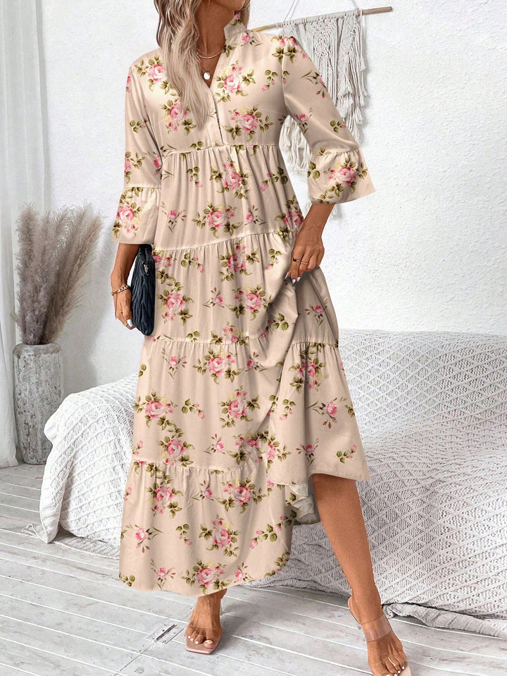 Rochie midi Shein, bej