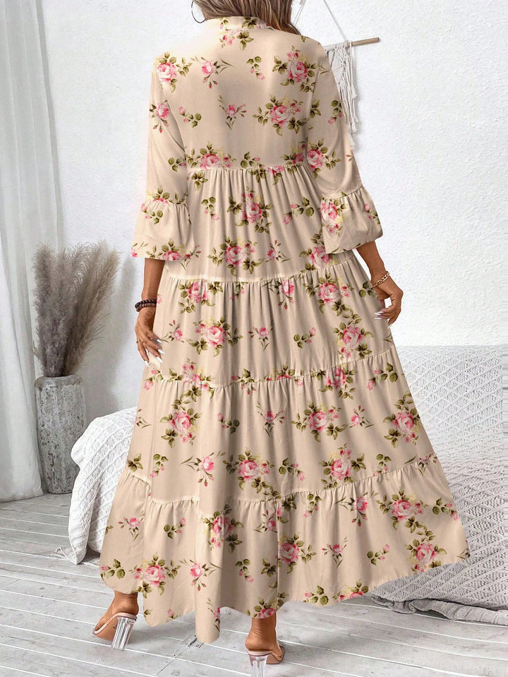 Rochie midi Shein, bej
