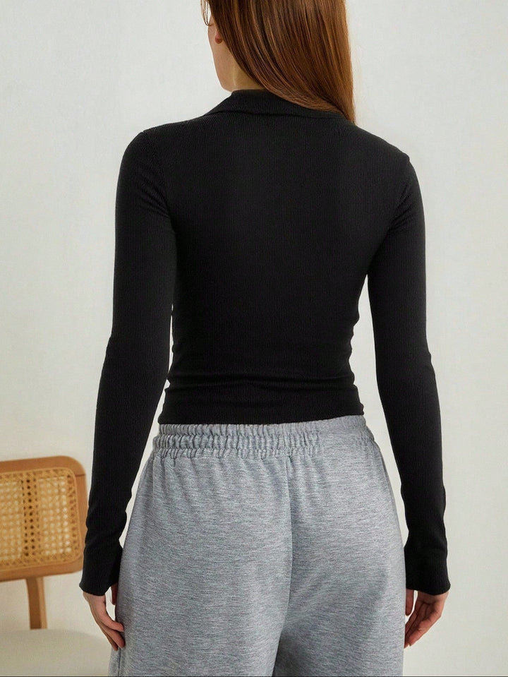 SHEIN blúz, fekete
