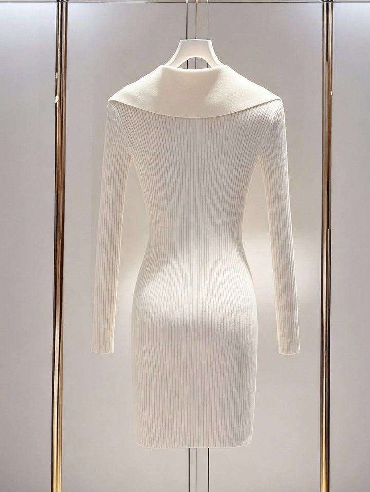 Rochie midi Shein, alb