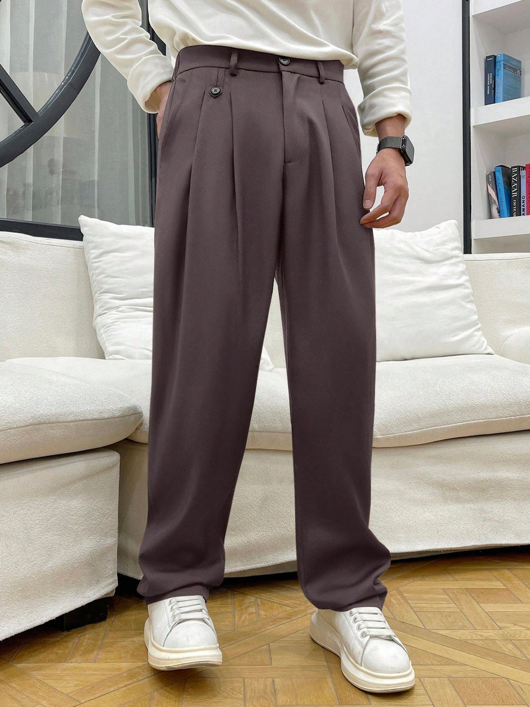 Pantaloni SHEIN, mov