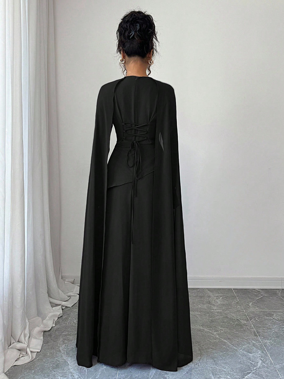 Rochie maxi SHEIN, negru