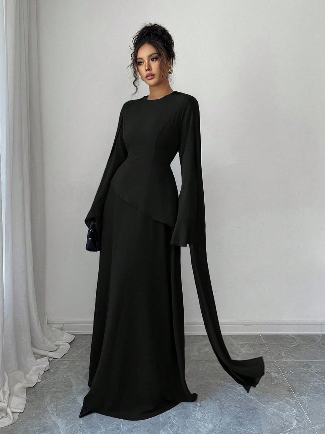 Rochie maxi SHEIN, negru