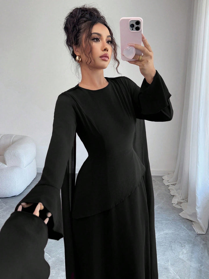 Rochie maxi SHEIN, negru