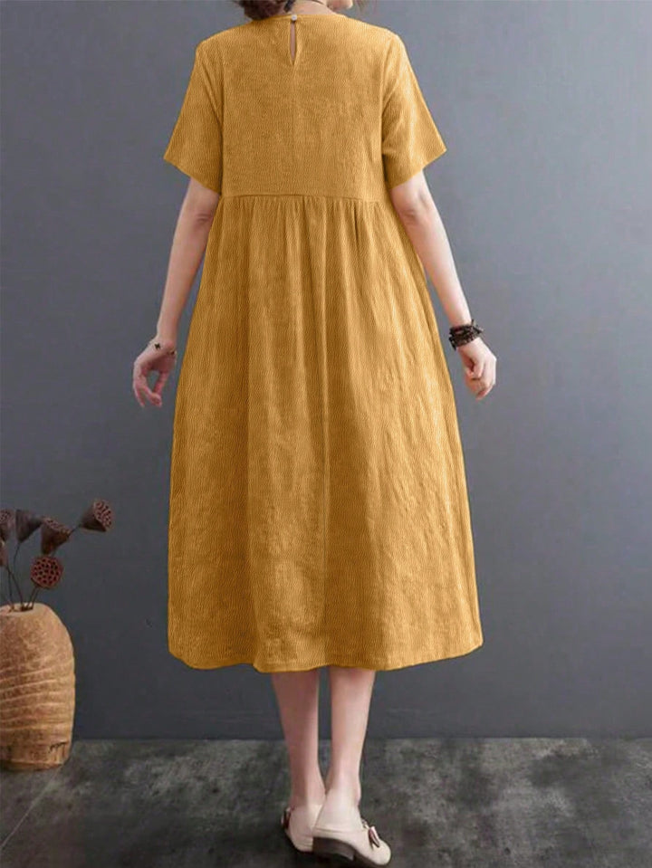 Rochie midi SHEIN, galben