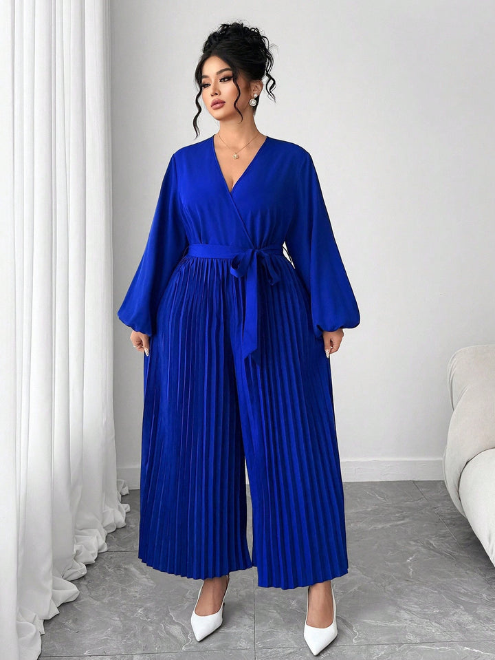 Salopetă lungă SHEIN, albastru