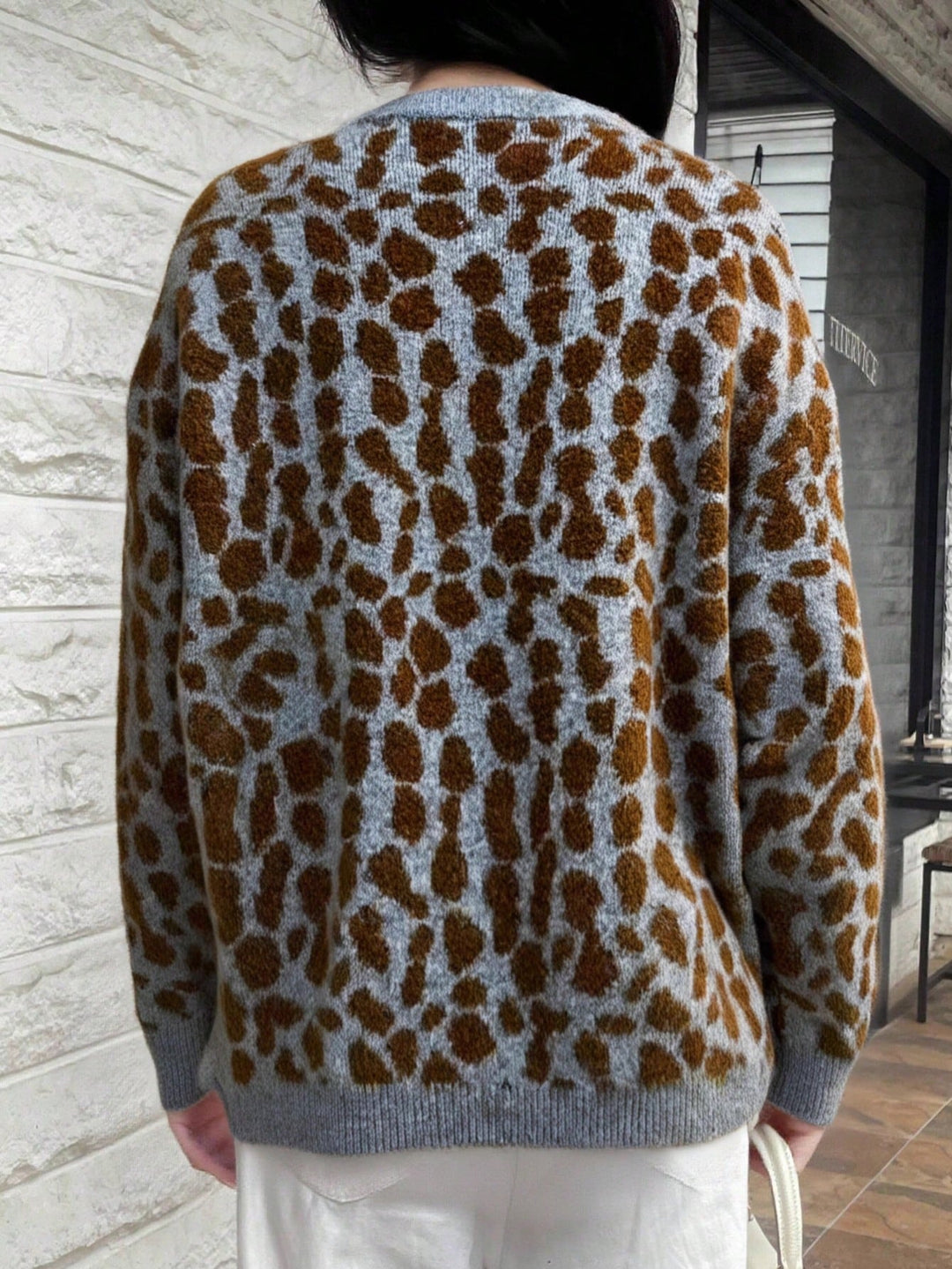 Cardigan SHEIN, gri