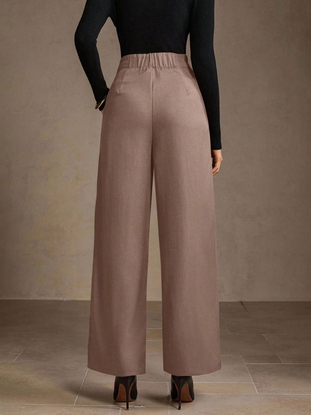 Pantaloni SHEIN, roz
