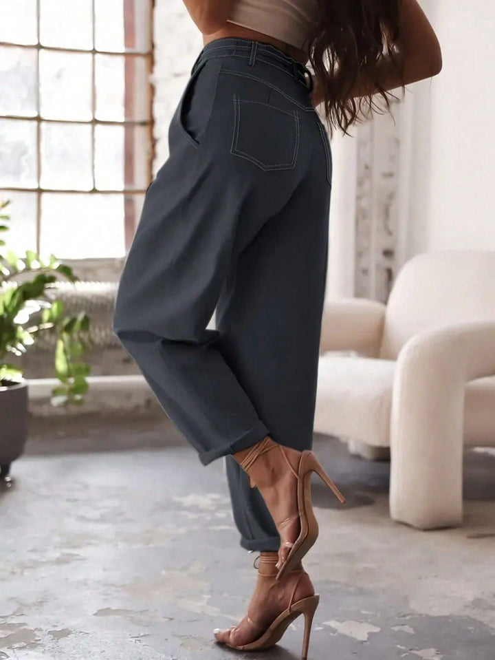 Pantaloni SHEIN, gri