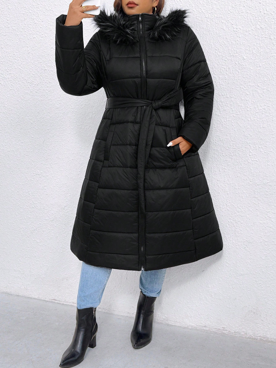 Palton SHEIN, negru