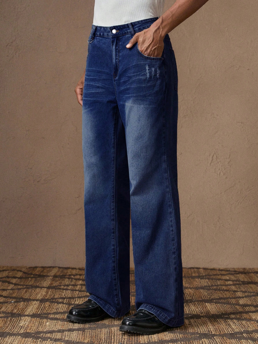 Jeans SHEIN, albastru