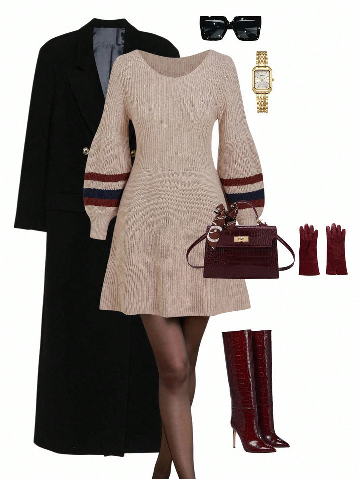 Rochie SHEIN, kaki