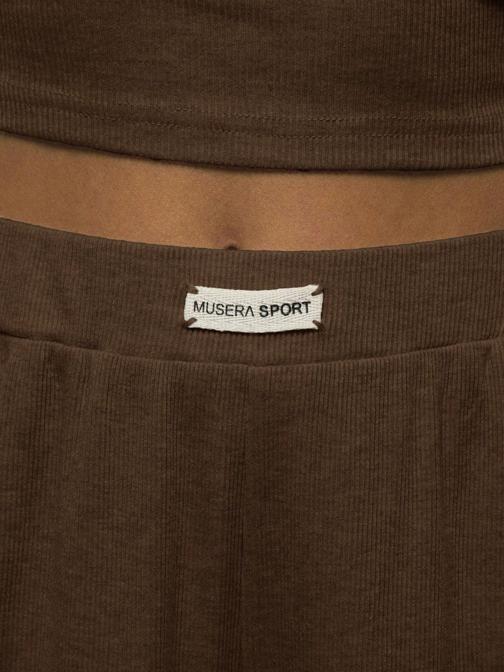 Pantaloni SHEIN, maro