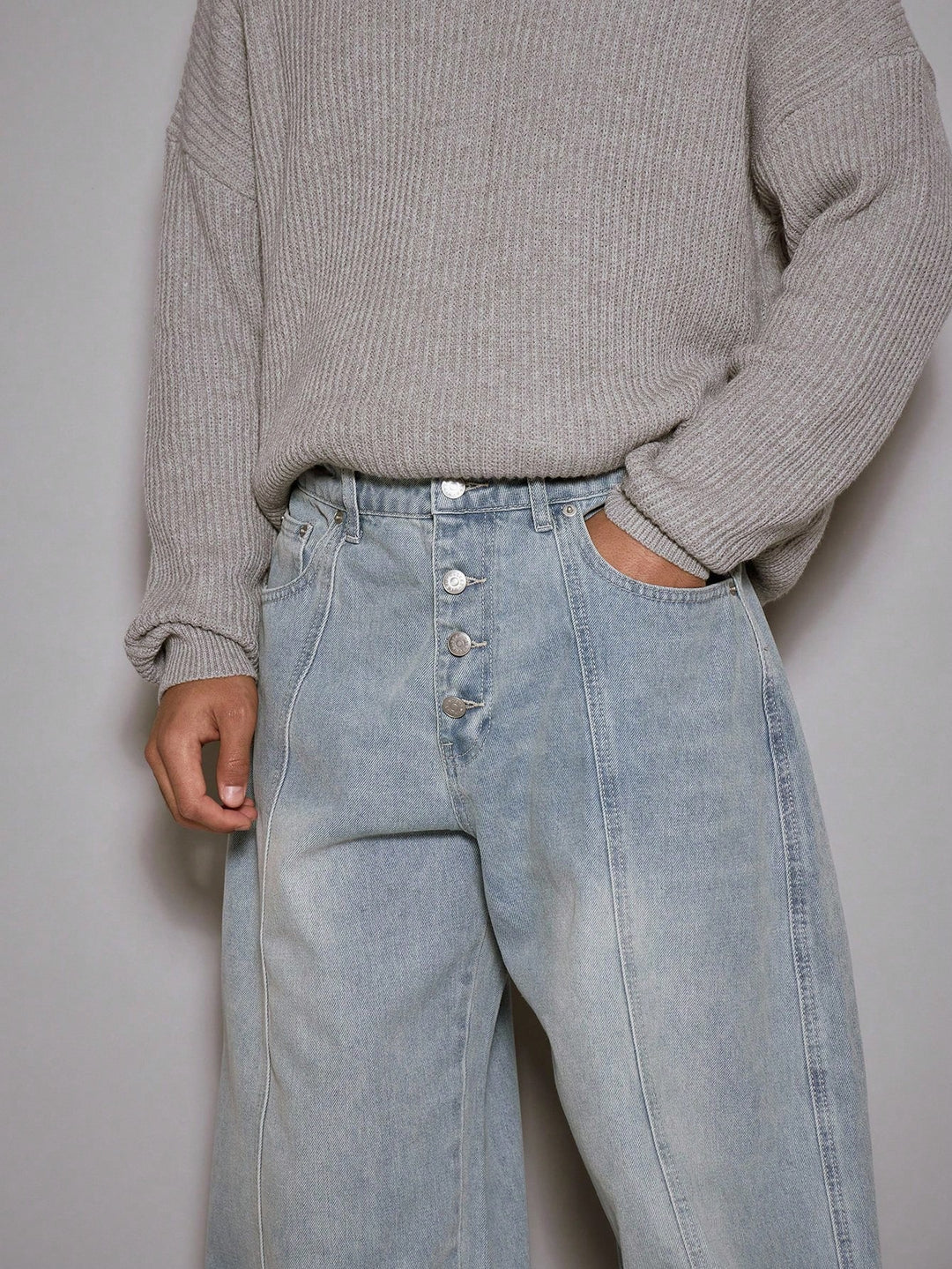 Jeans SHEIN, albastru