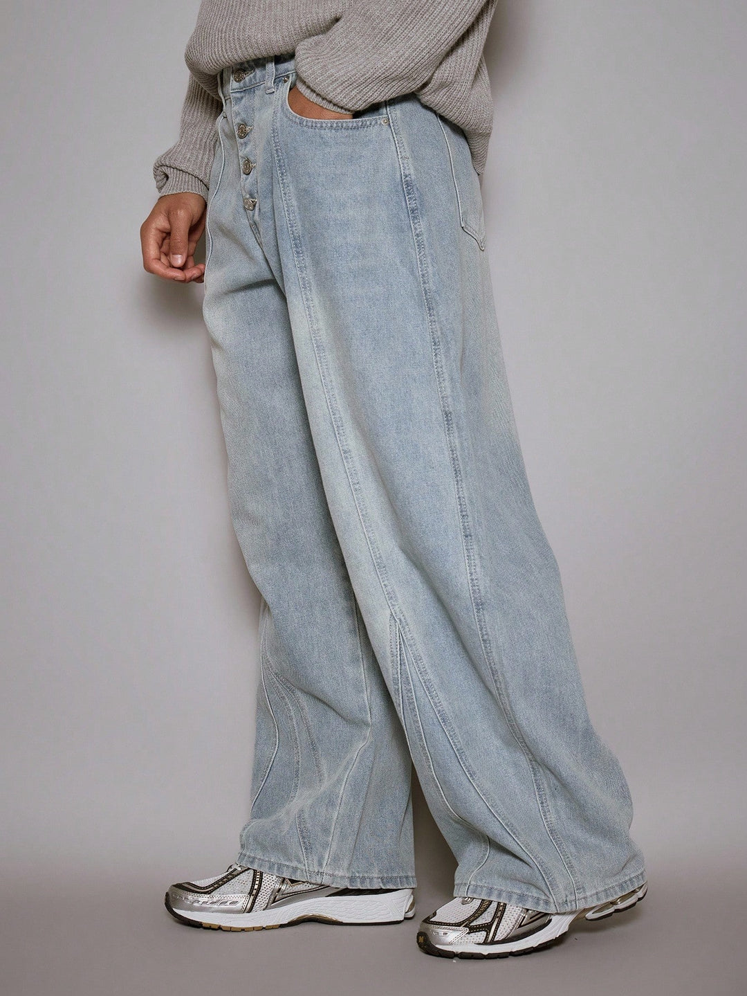 Jeans SHEIN, albastru