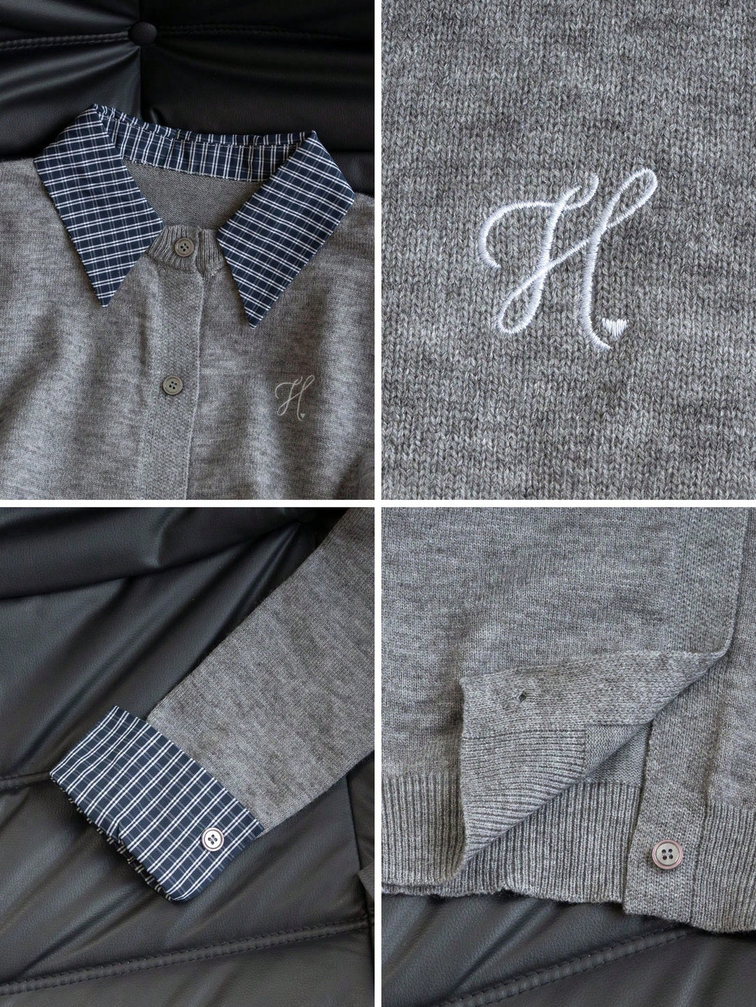 Cardigan SHEIN, gri
