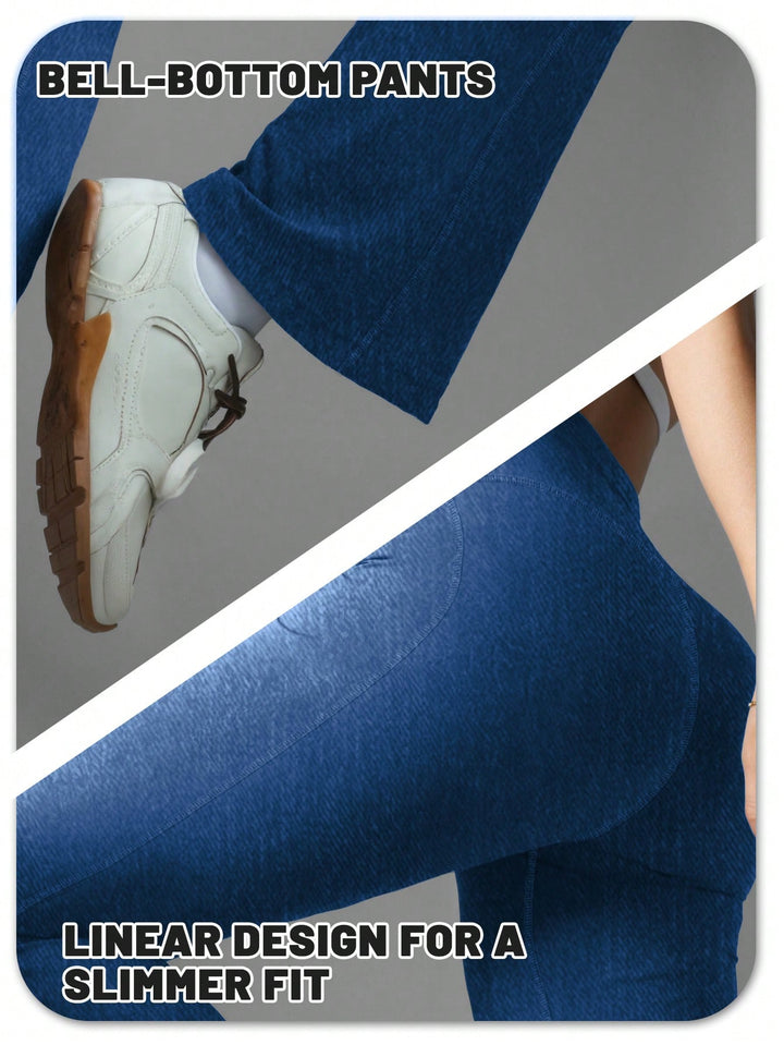 Pantaloni SHEIN, albastru