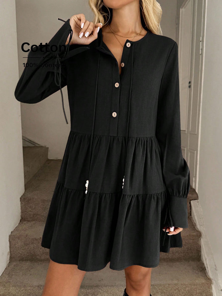 SHEIN mini ruha, fekete