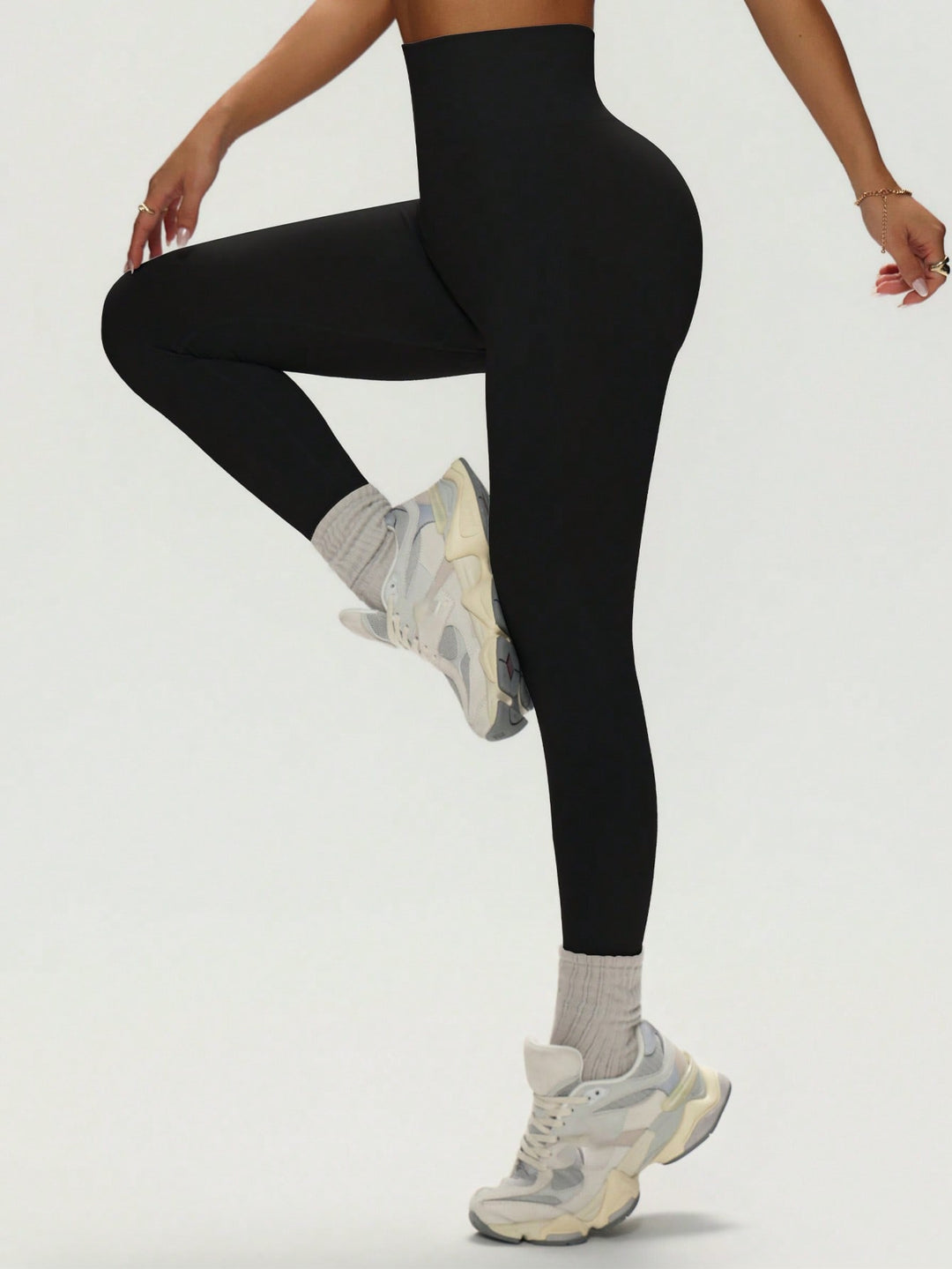 Colanți SHEIN, negru