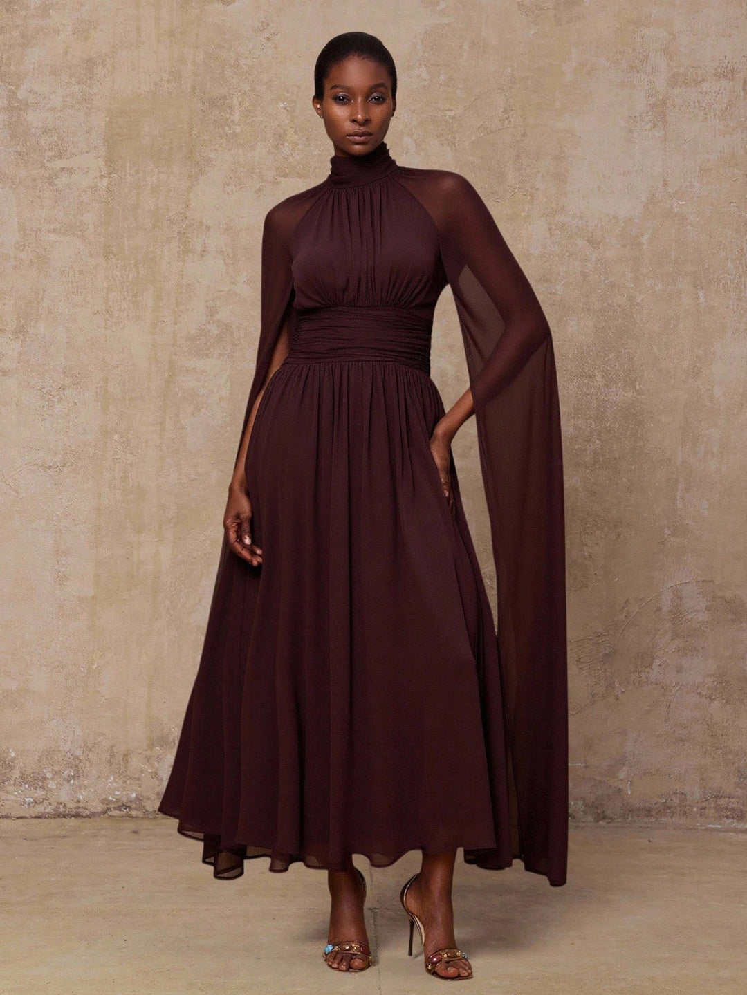 Rochie maxi SHEIN, mov