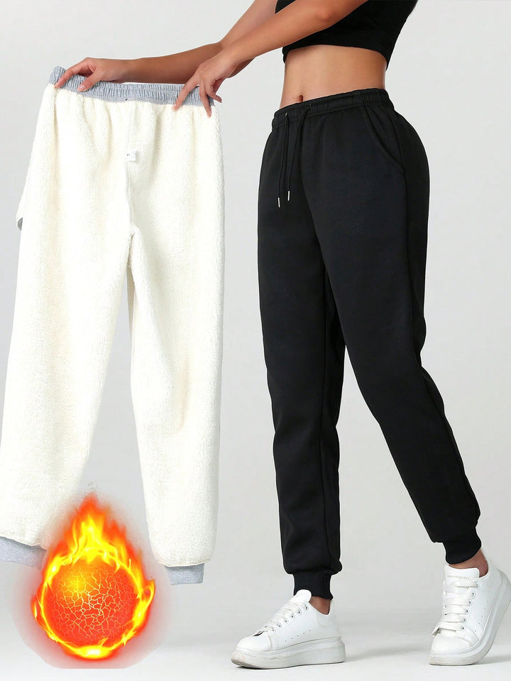 Pantaloni SHEIN, negru