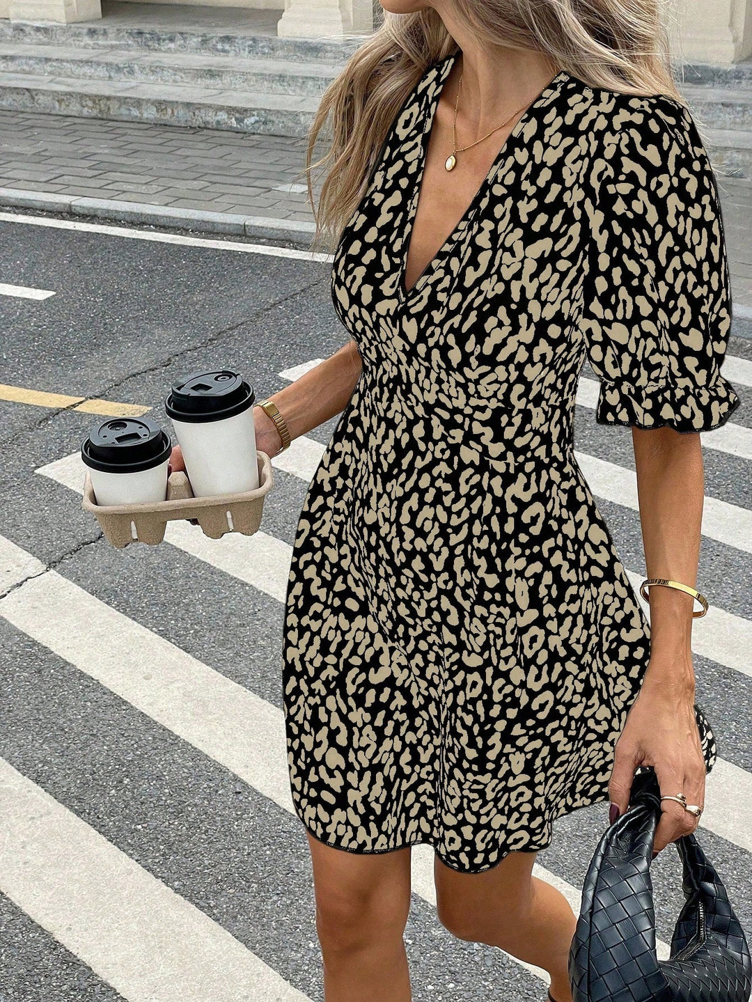 Rochie mini SHEIN, mix culori