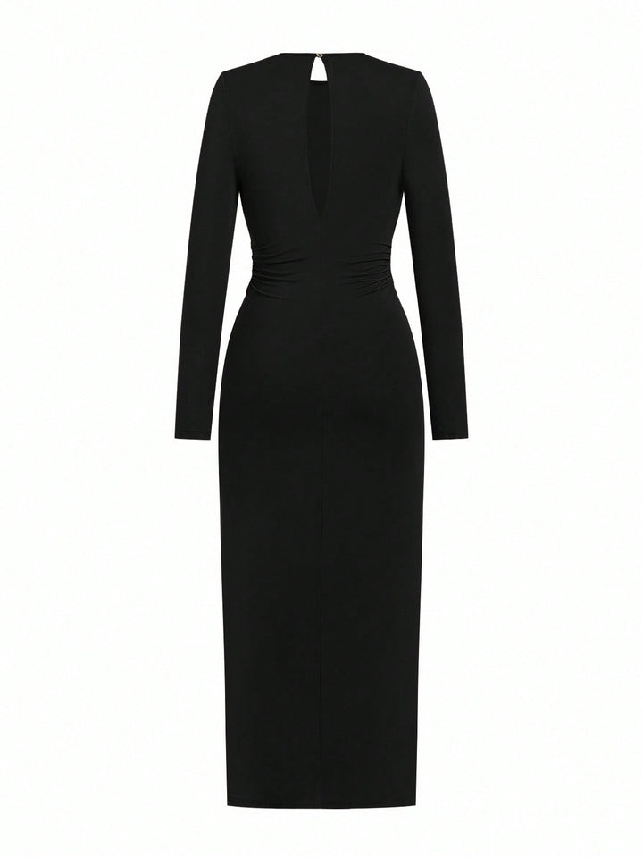 Rochie maxi SHEIN, negru