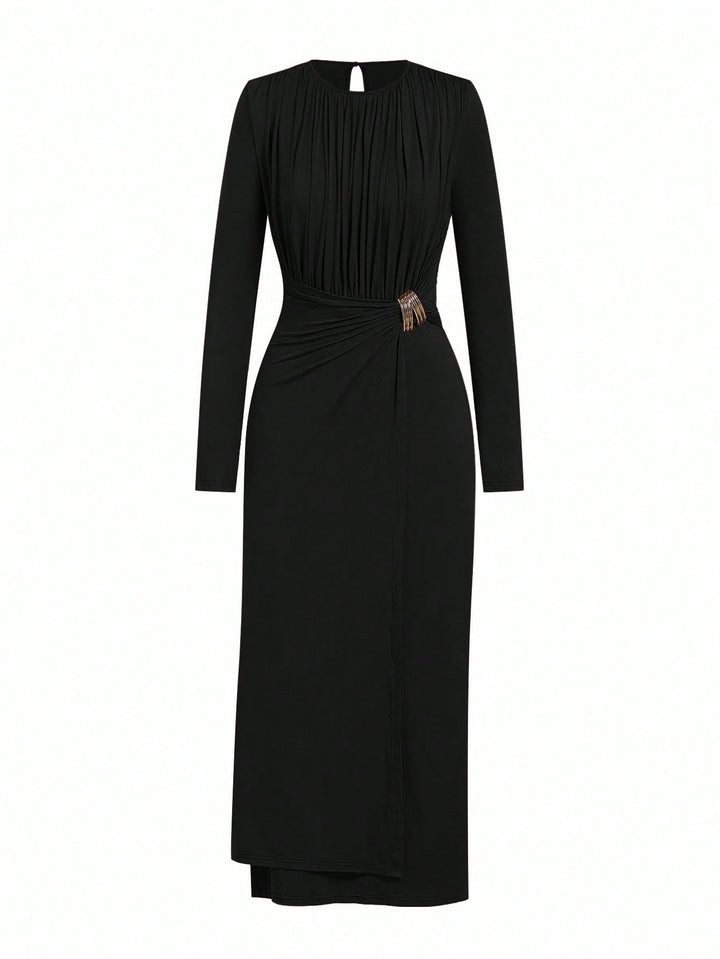 Rochie maxi SHEIN, negru