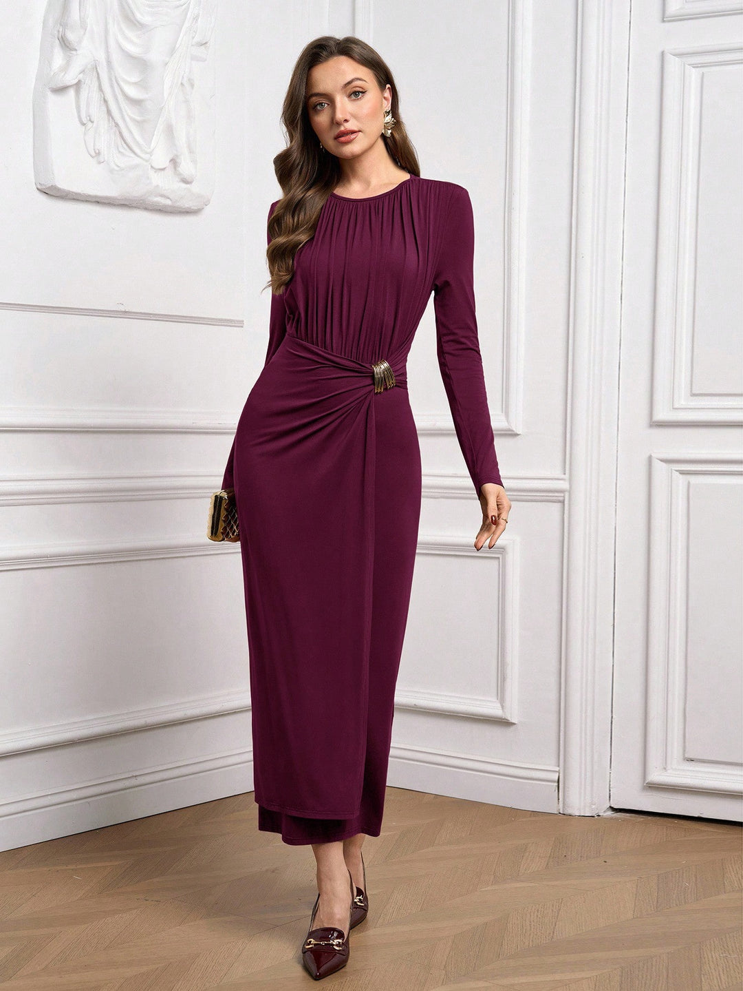 Rochie maxi SHEIN, mov