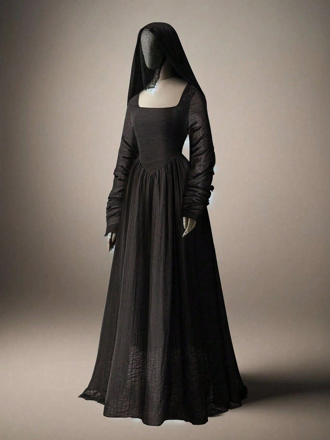 SHEIN Maxi ruha, fekete