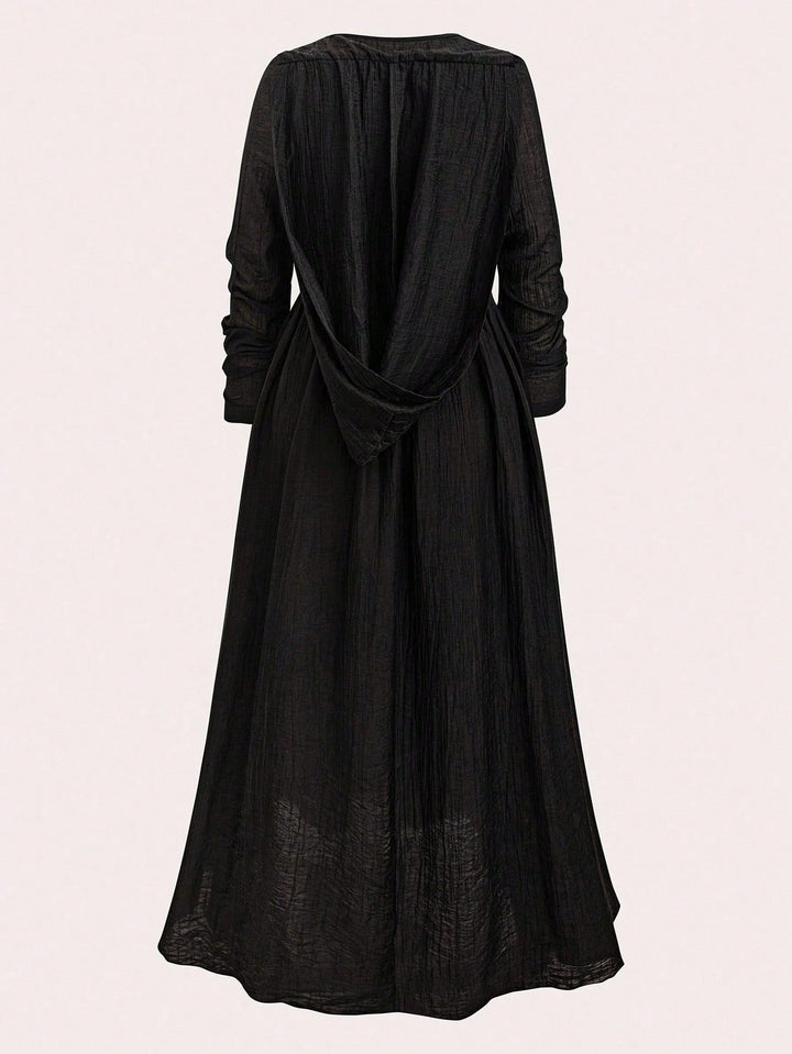 SHEIN Maxi ruha, fekete