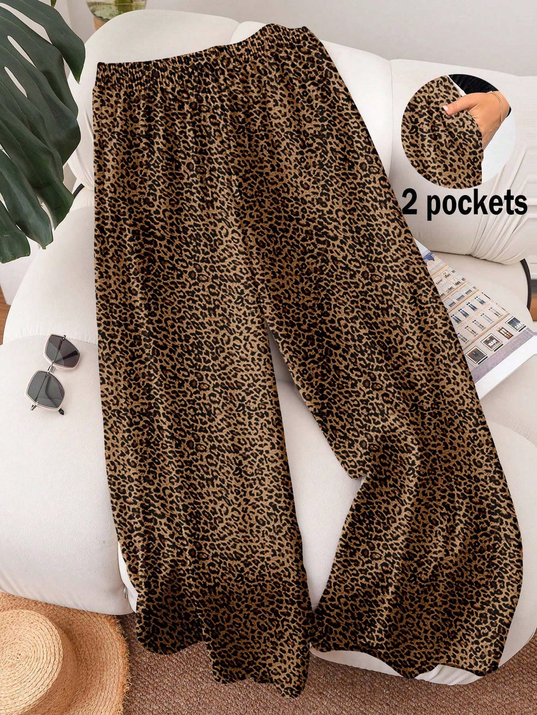 Pantaloni SHEIN, kaki