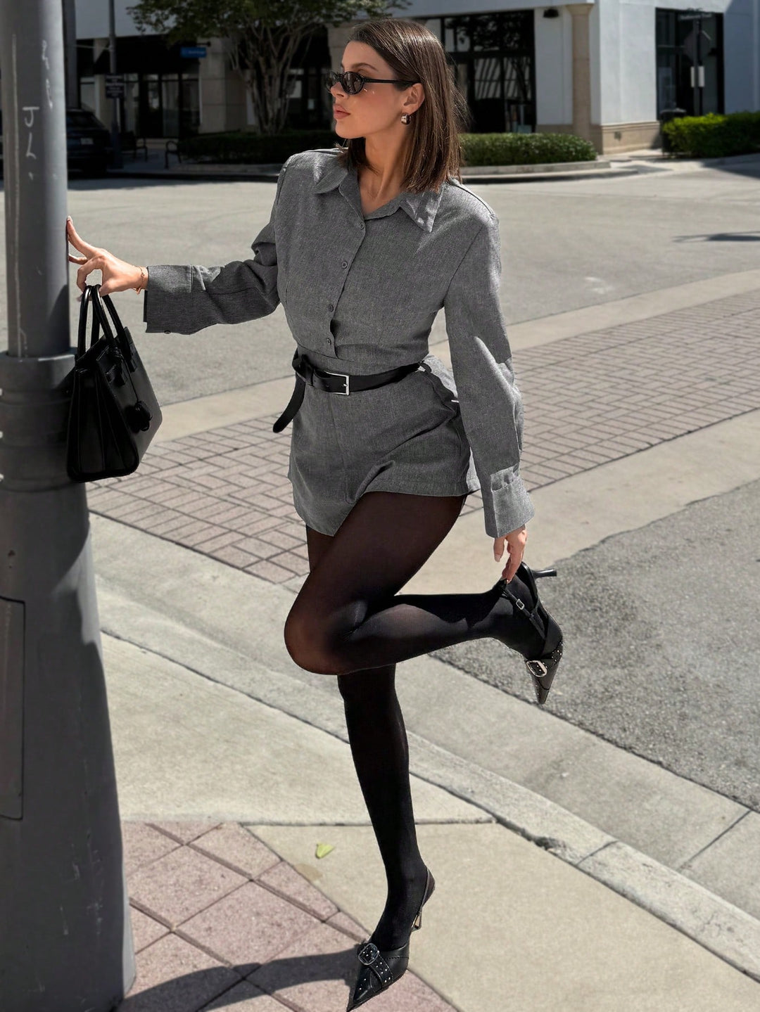 SHEIN együttes, szürke
