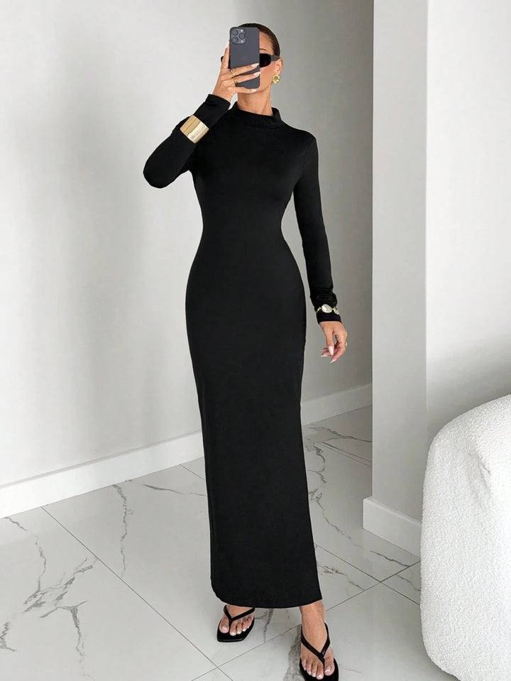 Rochie maxi SHEIN, negru