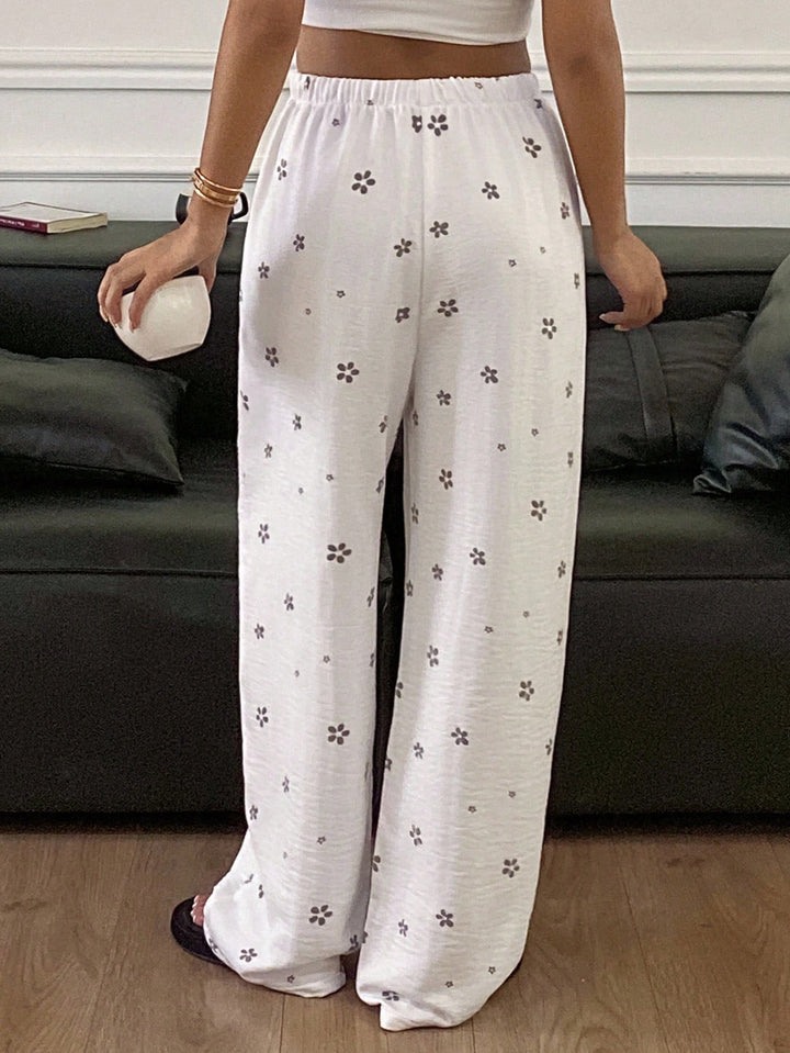 Pantaloni SHEIN, alb