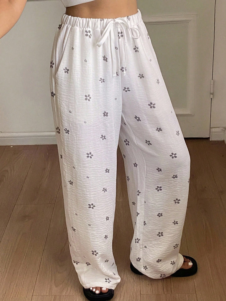 Pantaloni SHEIN, alb
