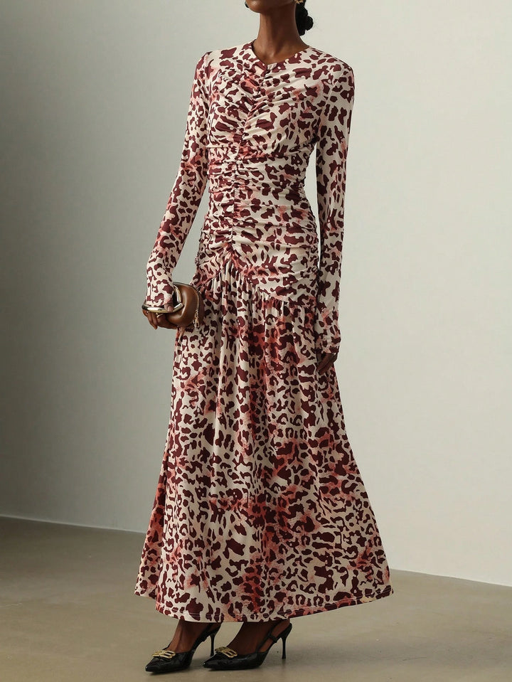Rochie maxi Shein, mix culori