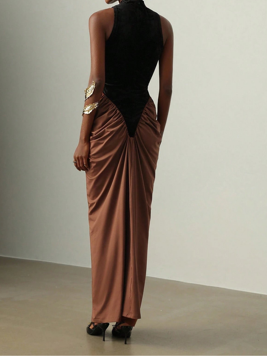 Rochie maxi SHEIN, mix culori