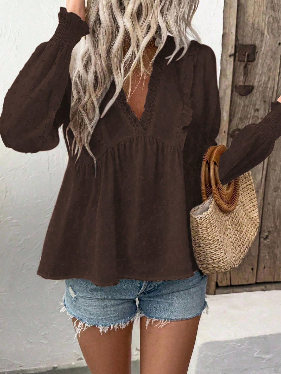 Bluza SHEIN, maro
