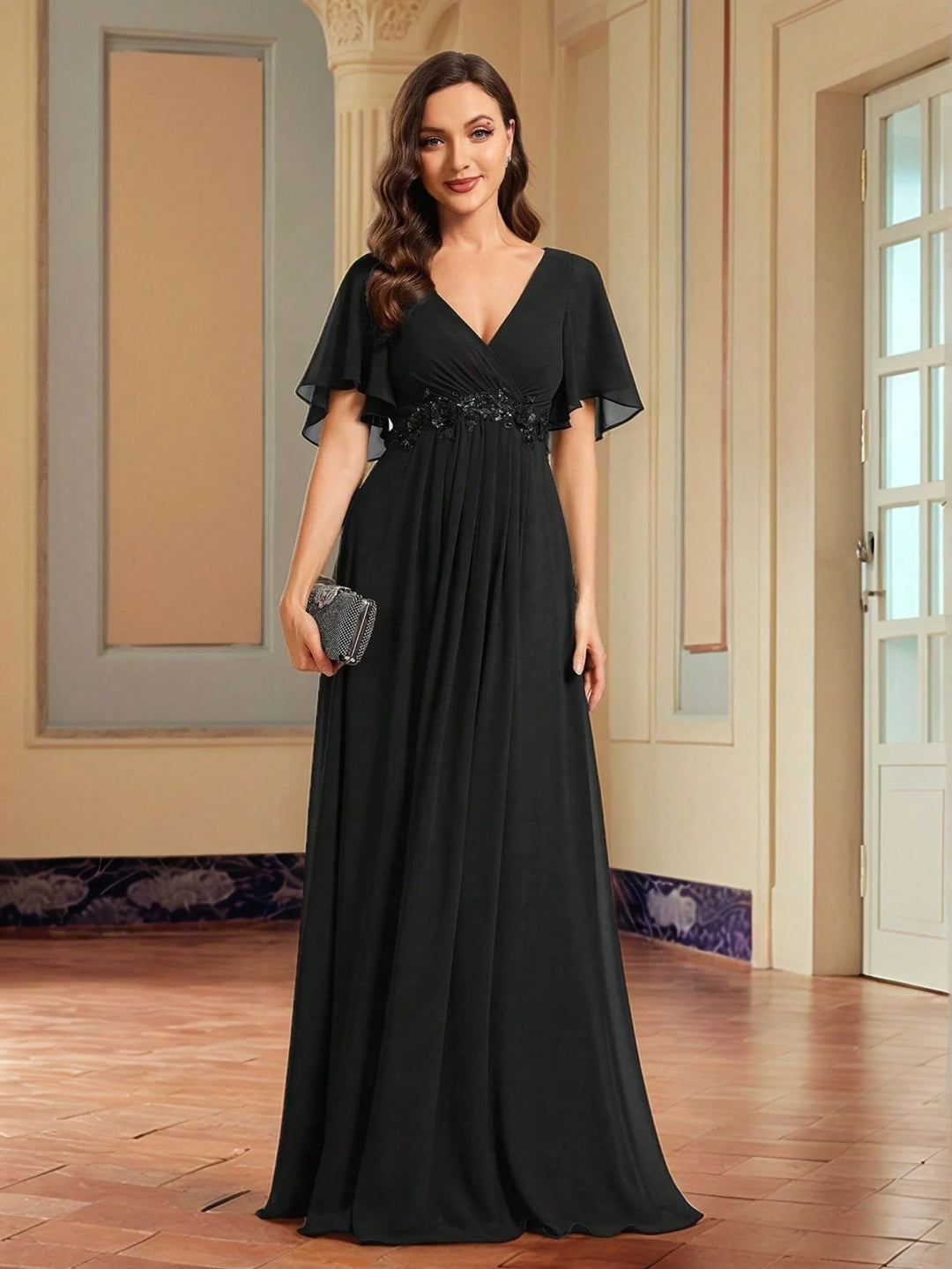 Rochie de ocazie SHEIN, negru