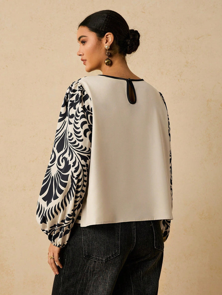 SHEIN Blouse, mixed colors