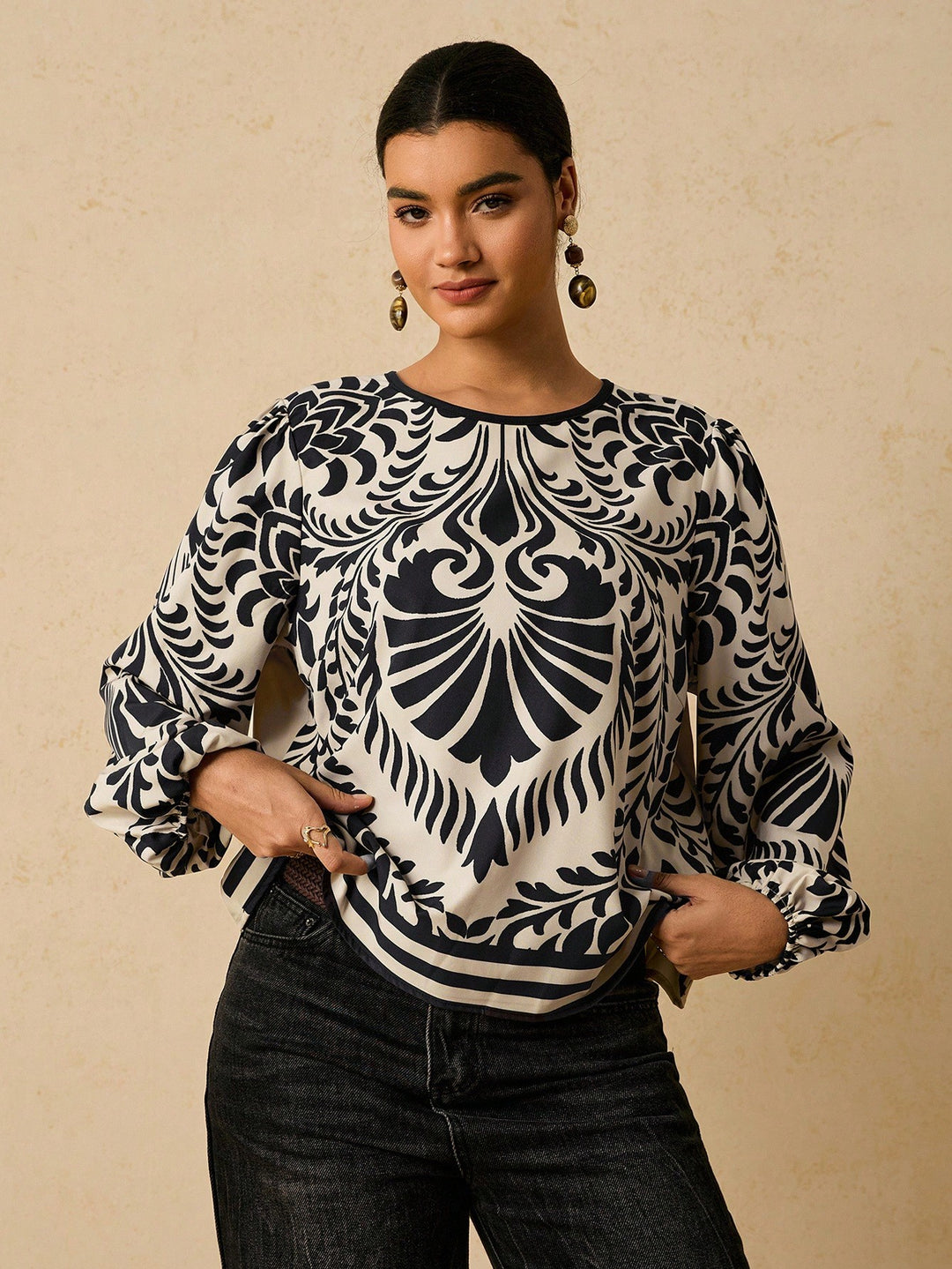 SHEIN Blouse, mixed colors