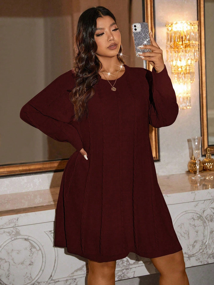 Rochie SHEIN, vișiniu