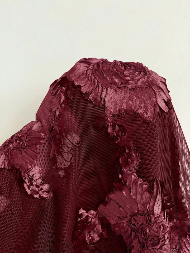 Rochie mini SHEIN, vișiniu