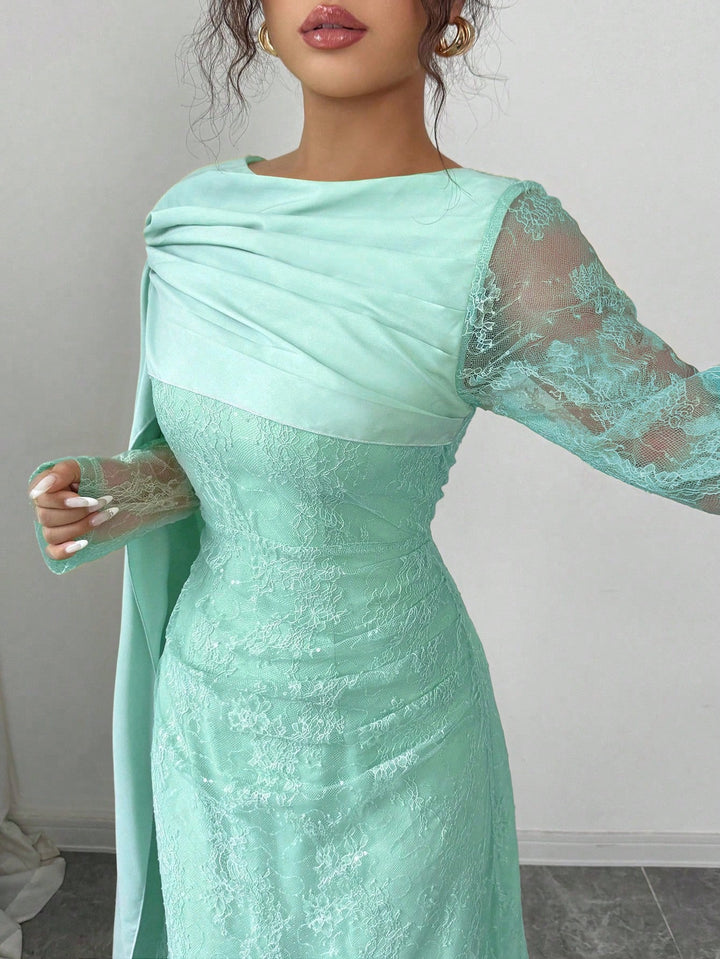 Rochie maxi SHEIN, albastru