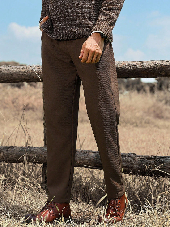 Pantalon SHEIN, maro